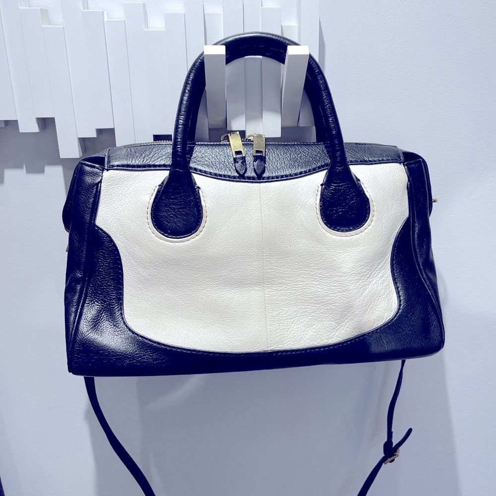 J. Crew pebbled leather hobo bag - cross body, shoulder or hand held + dust bag